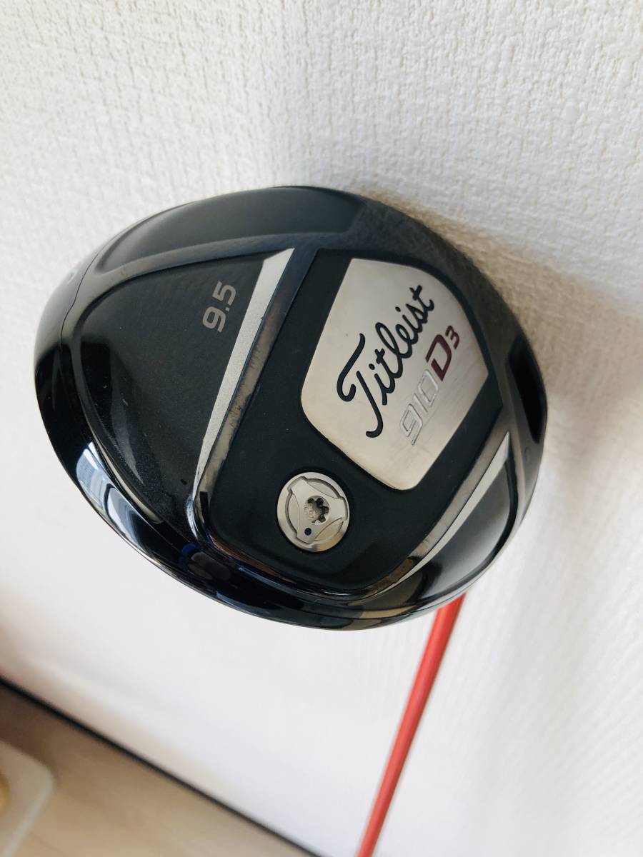 人気セール，送料無料 ：上級者向け タイトリスト910D3 9.5 ツアーAD-DJ7s(フレックス S)｜売買されたオークション情報、yahooの商品情報をアーカイブ公開 - オークファン 男性右きき用