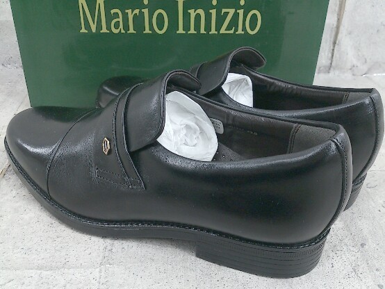 mario inizio マリオイニチオ ストレートチップ ビジネス シューズ 25 EEEE ブラック # 1002797505989(25 ...