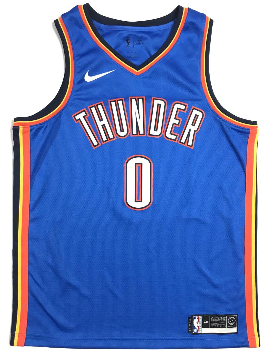 美品 ラッセル ウェストブルック size L ユニフォーム NBA オクラホマ 