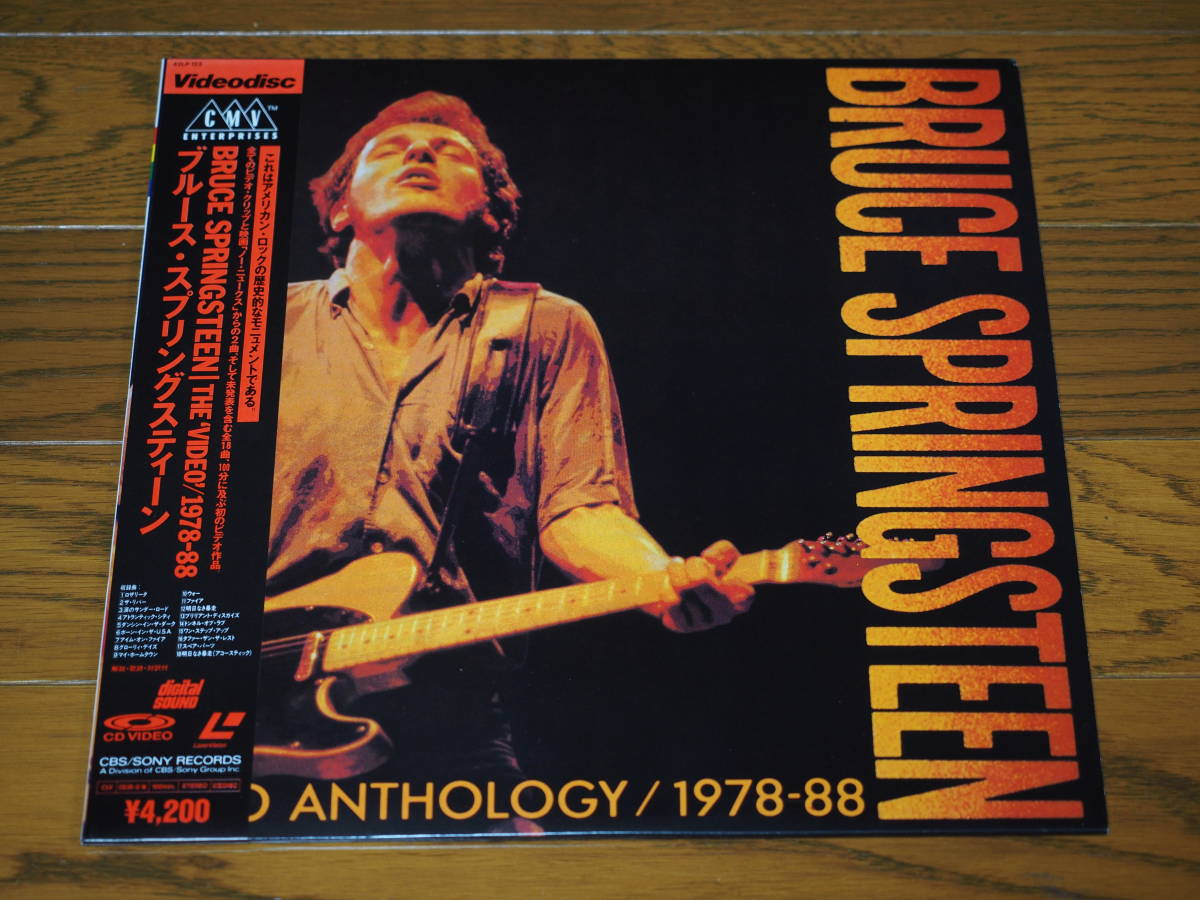 得価，限定SALE LD ブルース スプリングスティーン VIDEO ANTHOLOGY 1978-88 オマケ付き(ロック、ポップス一般)｜売買されたオークション情報、yahooの商品情報をアーカイブ公開 - オークファン ロック、ポップス一般
