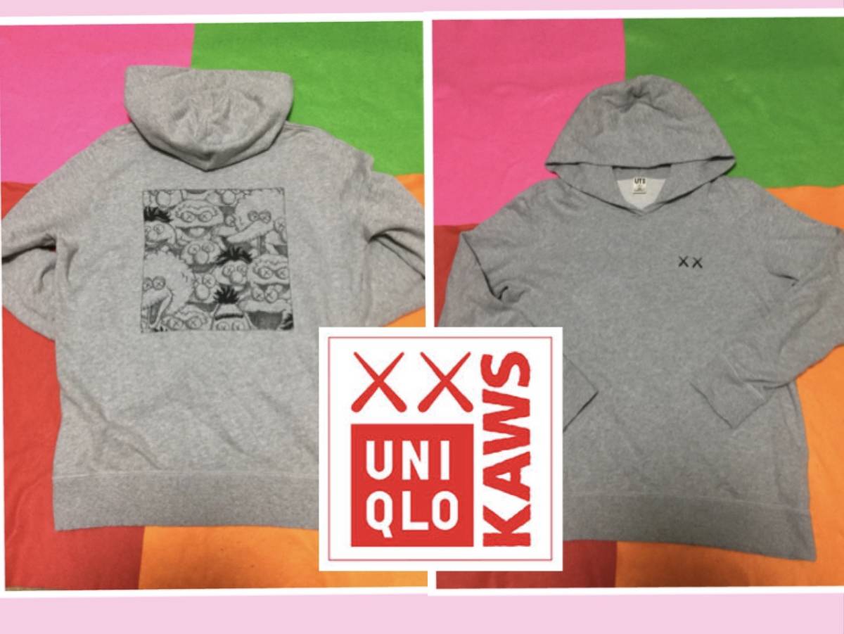 x UNIQLO × カウズ UT セサミストリート KAWS ユニクロ - 希少 