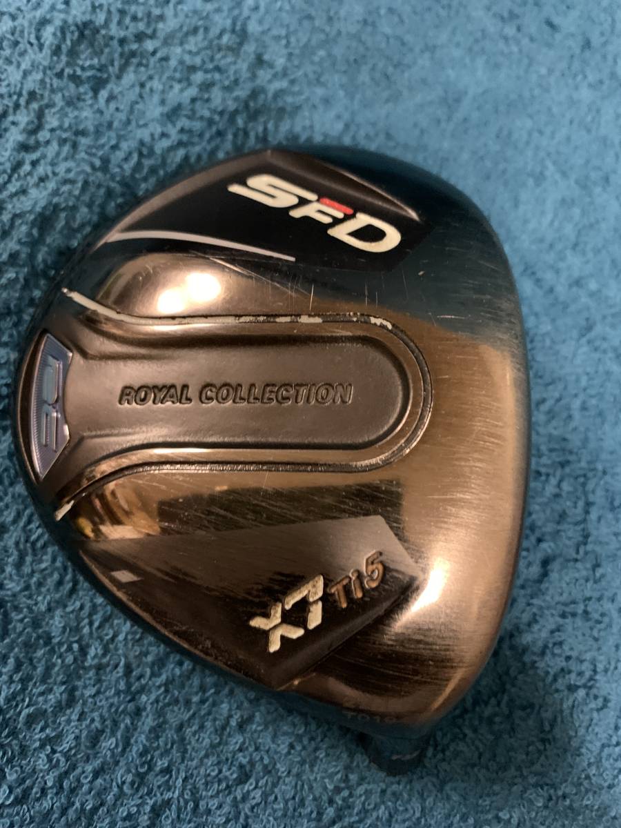 X7 ロイヤルコレクション SFD : ROYAL フェアウェイ COLLECTION(ロイヤルコレクション) チタニウム 2026年最新Yahoo!オークション -ロイヤルコレクション sfd x7 tiの Titanium sfdx7 フェアウェイウッド(カスタム