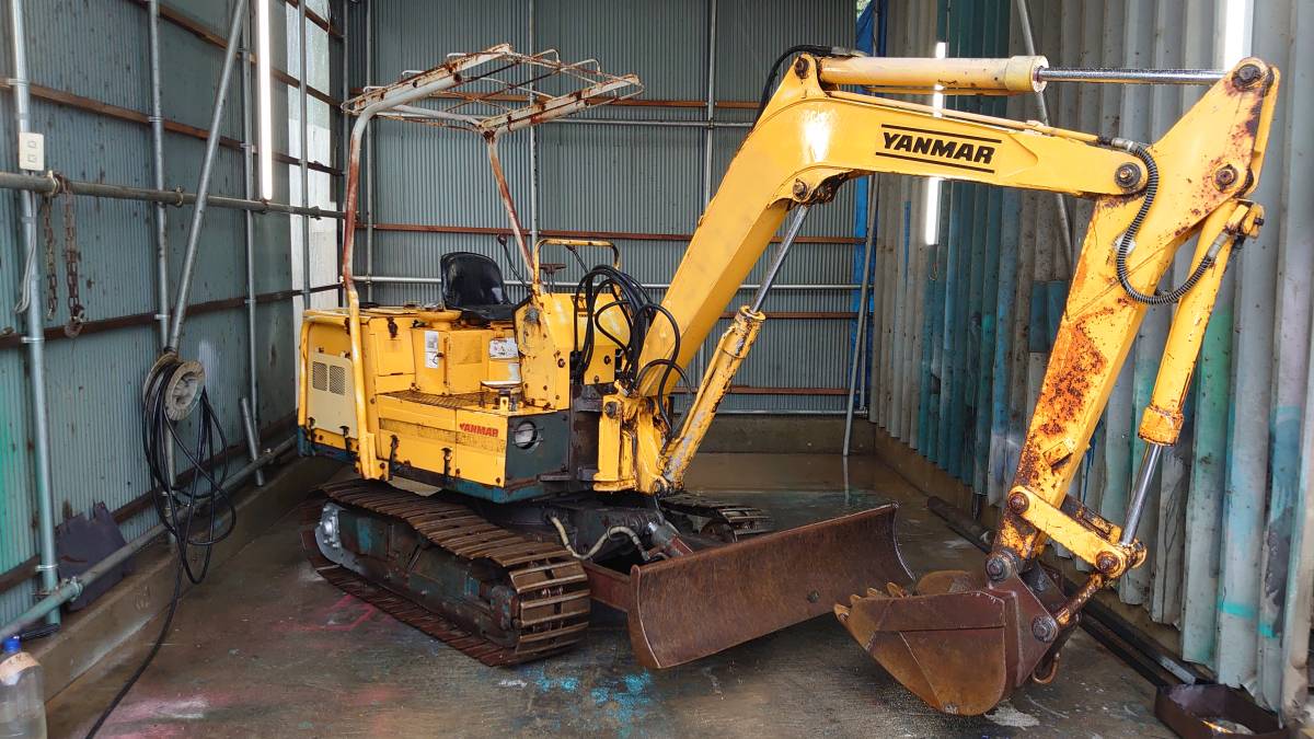 油圧ショベル ヤンマーYB25 YANMAR ユンボ - ヤンマー 足場屋 ViO25 