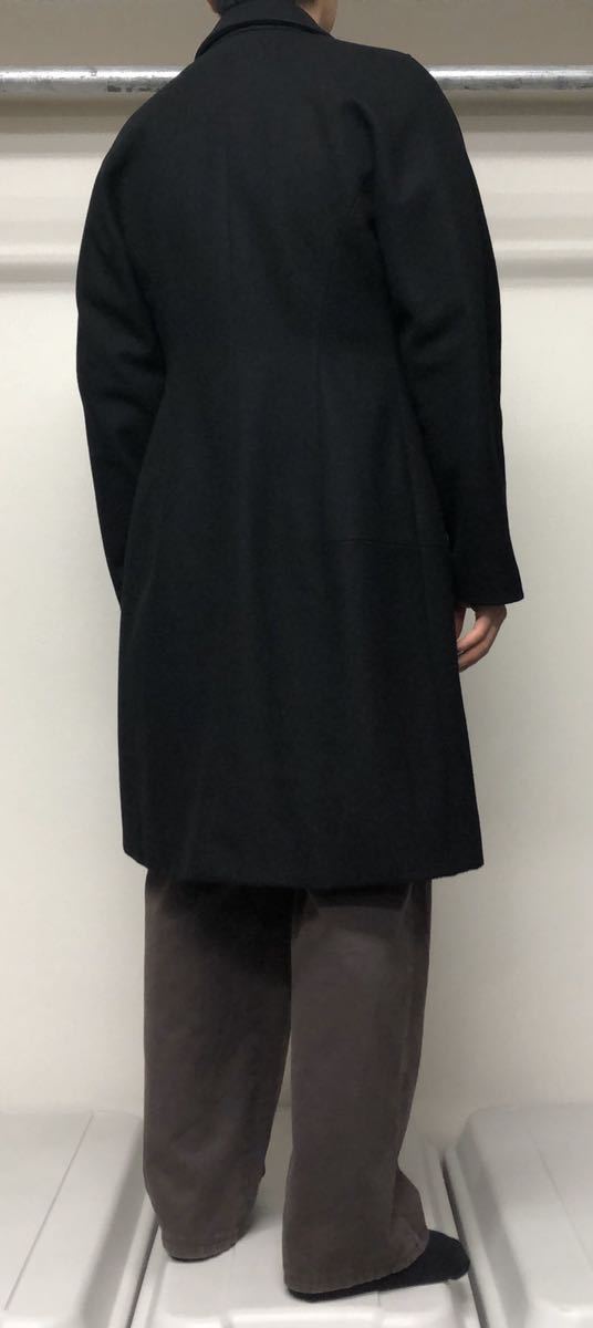 AW1996 ALEXANDER MCQUEEN PEAKED LAPEL COAT 90s 初期 アレキサンダー