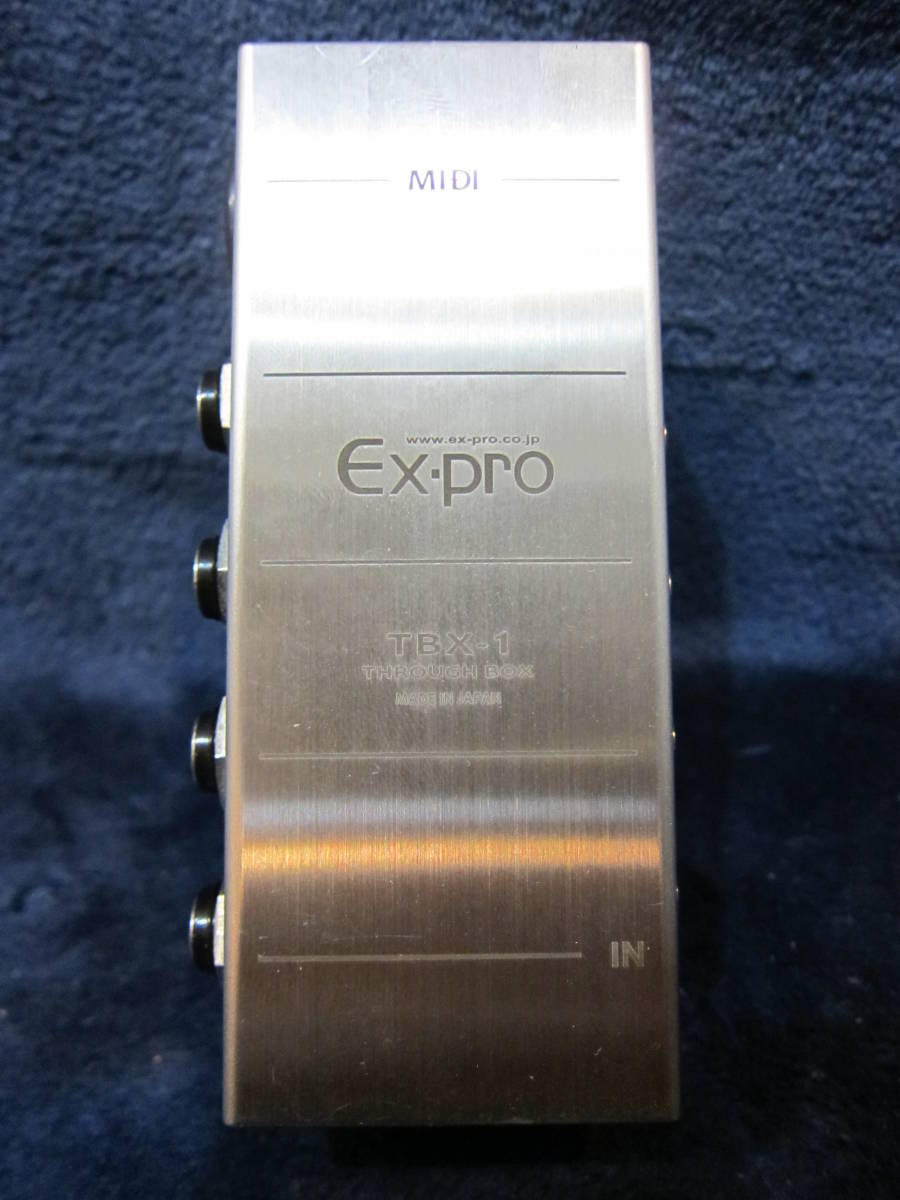 即決☆Ex-pro TBX-1☆ロスを極限まで抑えたスルーボックス♪美品！