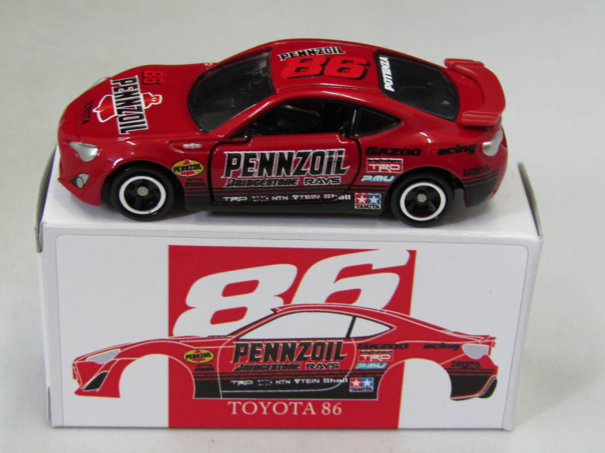 46-8-102 トミカ トヨタ 86 PENNZOILカーラ 特注 限定 TOYOTA KAHLA