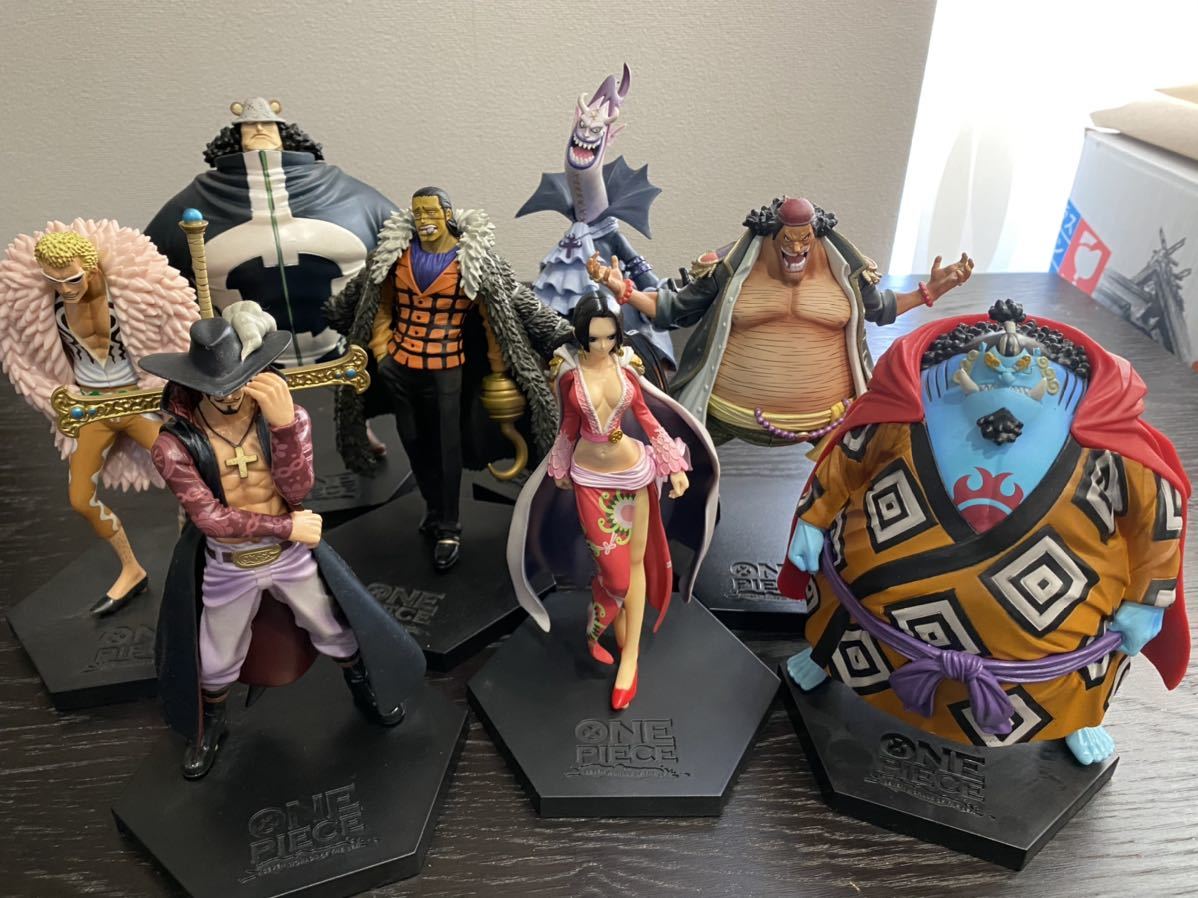 one piece 七武海 　非売品 中古品箱無し ワンピース 王下七武海 DX フィギュア 全8種 セット