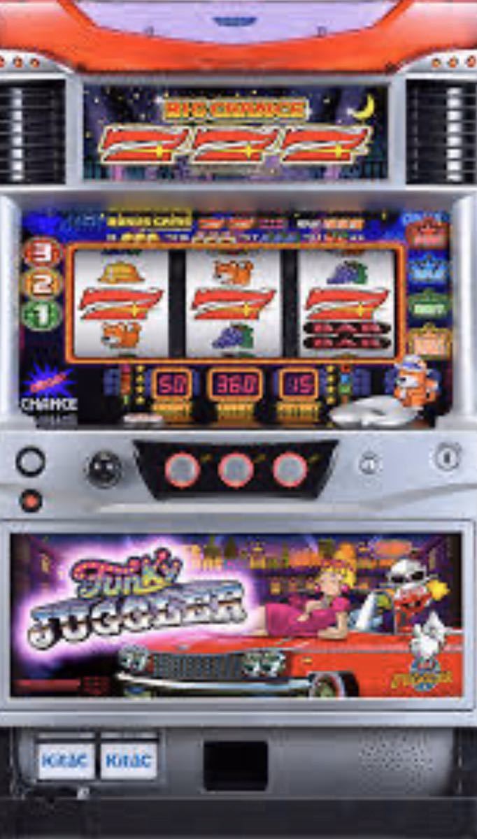 ファンキージャグラー パチスロ実機 北電子 ファンキージャグラー2