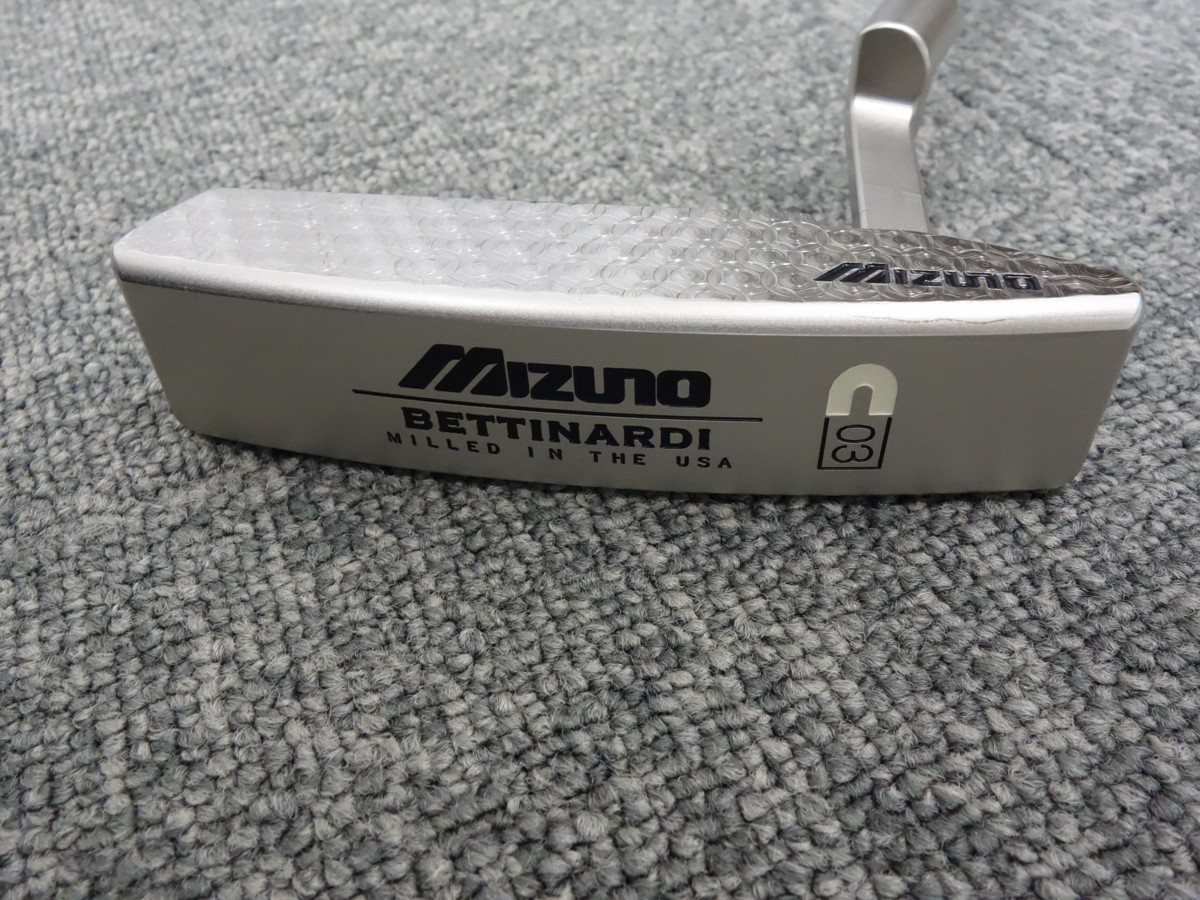【定番，送料無料】 レア 品 BETTINARDI ベティナルディ MIZUNO ミズノ コラボモデル C-03 35インチ ヘッドカバー付き(ベティナルディ)｜売買されたオークション情報、yahooの商品情報をアーカイブ公開 - オークファン 男性右きき用