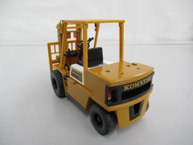 コマツ KOMATSU フォークリフト FD40 ミニカー 模型 1/25 コマツ