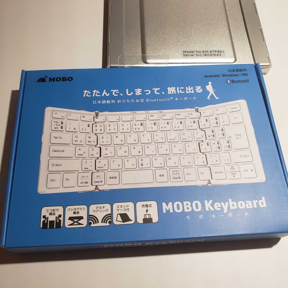 MOBO Keyboard 小型Bluetooth 日本語キーボード _3