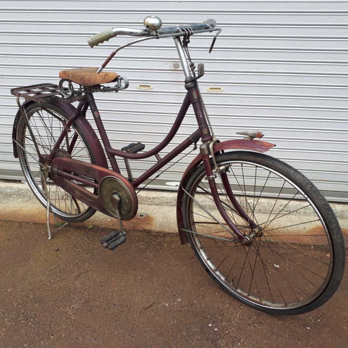 実用車丸石自転車 昭和レトロ 専用 : 発見☆ マルヨネ(丸米)自転車 