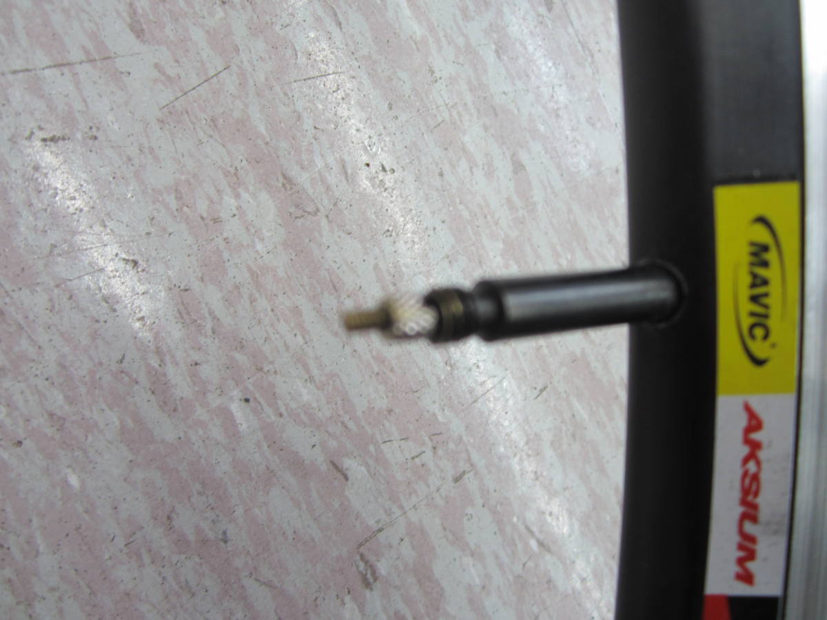 MAVIC マビック AKSIUM アクシウム 前後ホイールセット タイヤ付き