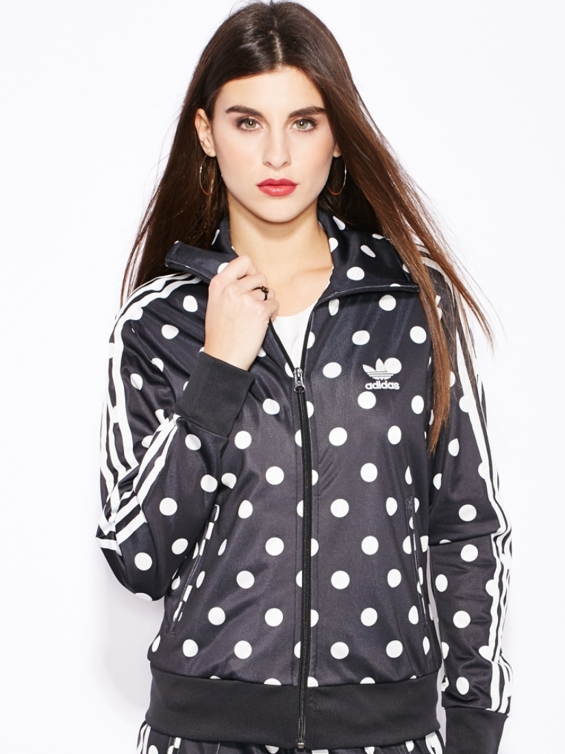 アディダス ジャージ ジャケット adidas マドンナ M 新品 希少 ドット ブルゾン 水玉 タグ付 上下 パンツ マドンナ着用モデル レア