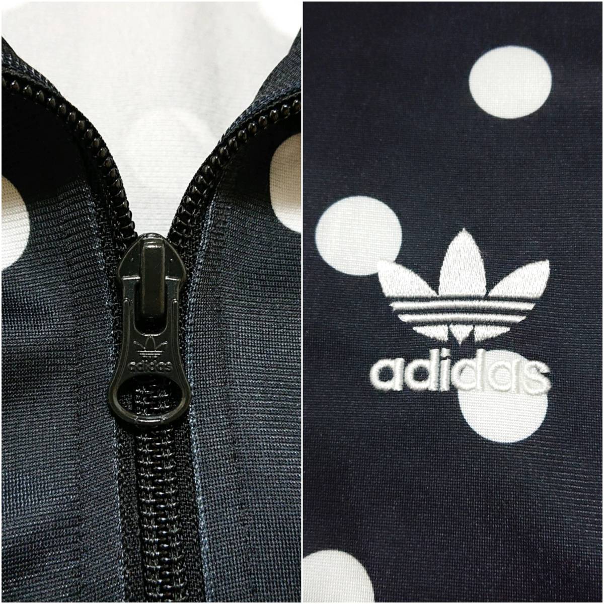 アディダス ジャージ ジャケット adidas マドンナ M 新品 希少 ドット ブルゾン 水玉 タグ付 上下 パンツ マドンナ着用モデル レア