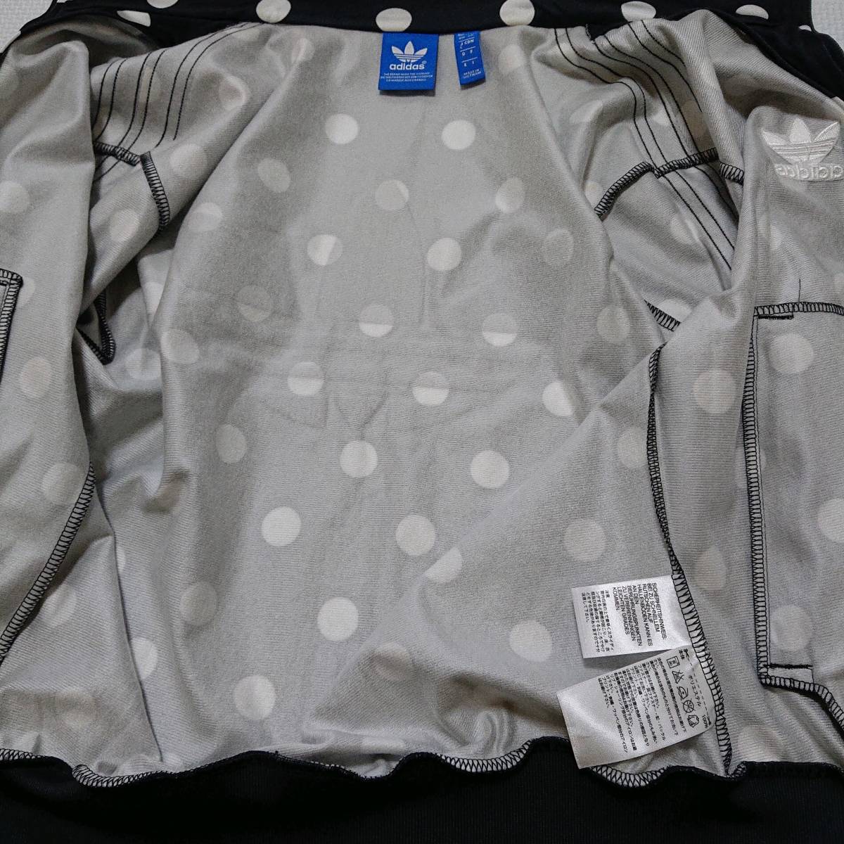 アディダス ジャージ ジャケット adidas マドンナ M 新品 希少 ドット ブルゾン 水玉 タグ付 上下 パンツ マドンナ着用モデル レア