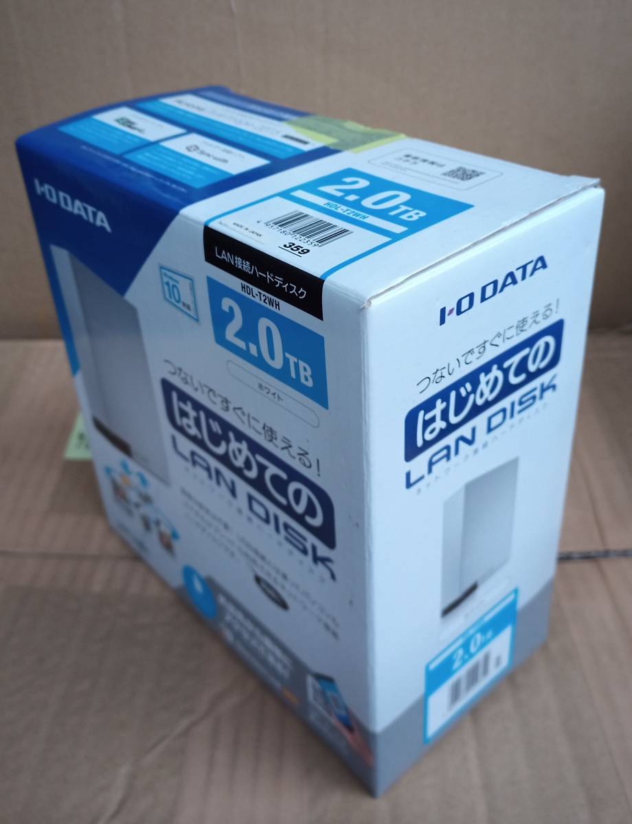 IODATA ネットワークHDD（LAN DISK）2TB HDL-TA2 I-O DATA LAN I-O