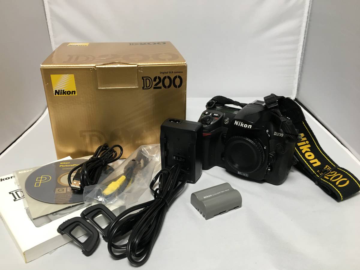 美品☆ Nikon 二コン D200 ボディ 元箱付き！ Nikon 【公式通販】