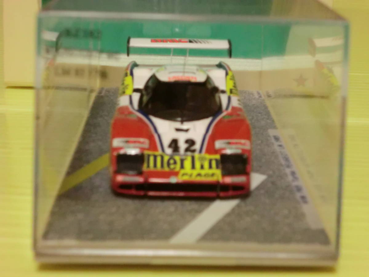 Miniature WM P85 Peugeot LM 1985 N°42 - Bizarre 1/43 Résine - Boîte Jamais Ouverte