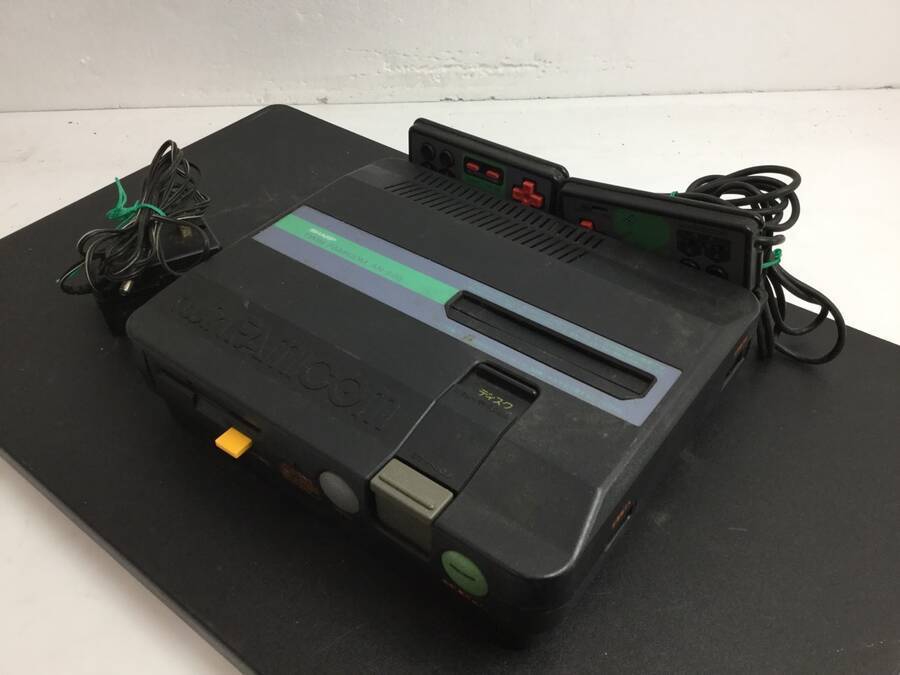 SHARP AN-505-BK ツインファミコン 本体＊ジャンク品