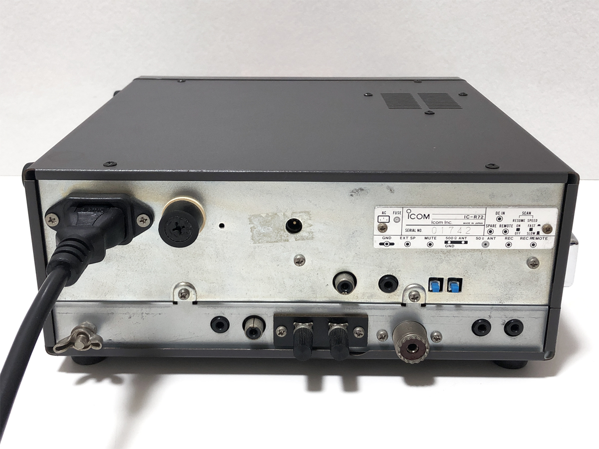 ICOM IC-R72 受信機　(100KHz～30MHz） ICOM アイコム IC-R72 通信型 受信機 100kHz～30MHz IC-R72 ICOM SSB