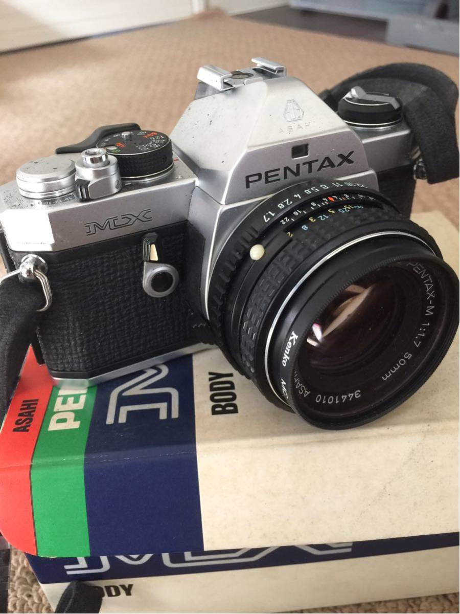 PENTAX MX ペンタックス フィルムカメラ 黒 ボディ動作未確認 ジャンク
