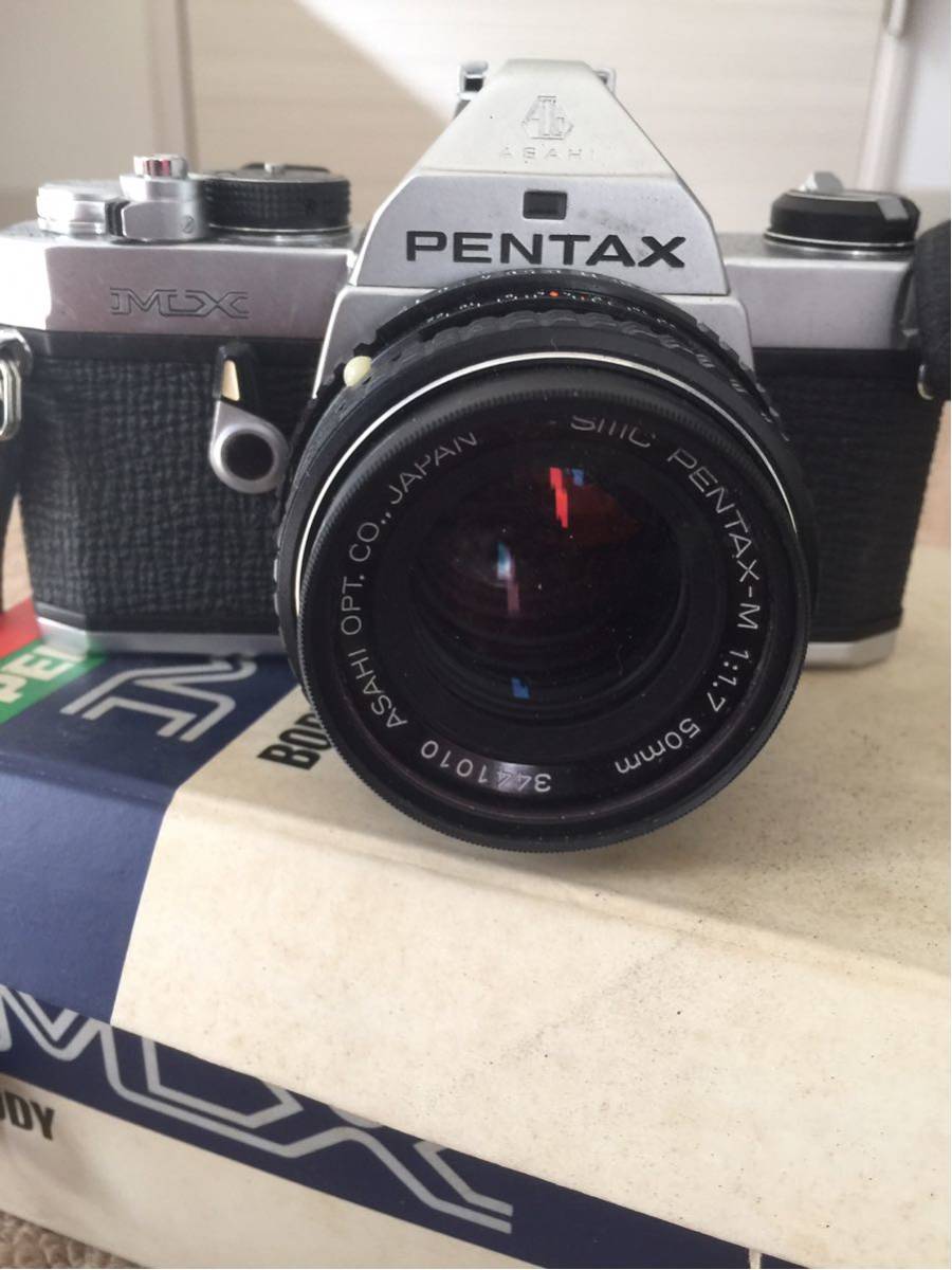 PENTAX MX ペンタックス フィルムカメラ 黒 ボディ動作未確認 ジャンク