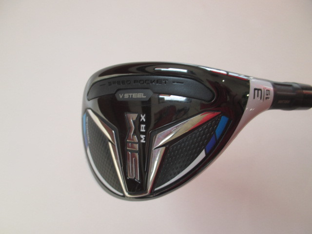SIM MAX U3 19度 TENSEI BLUE TM60 S &frasl; SIM Flex TM60, Carbon Mega