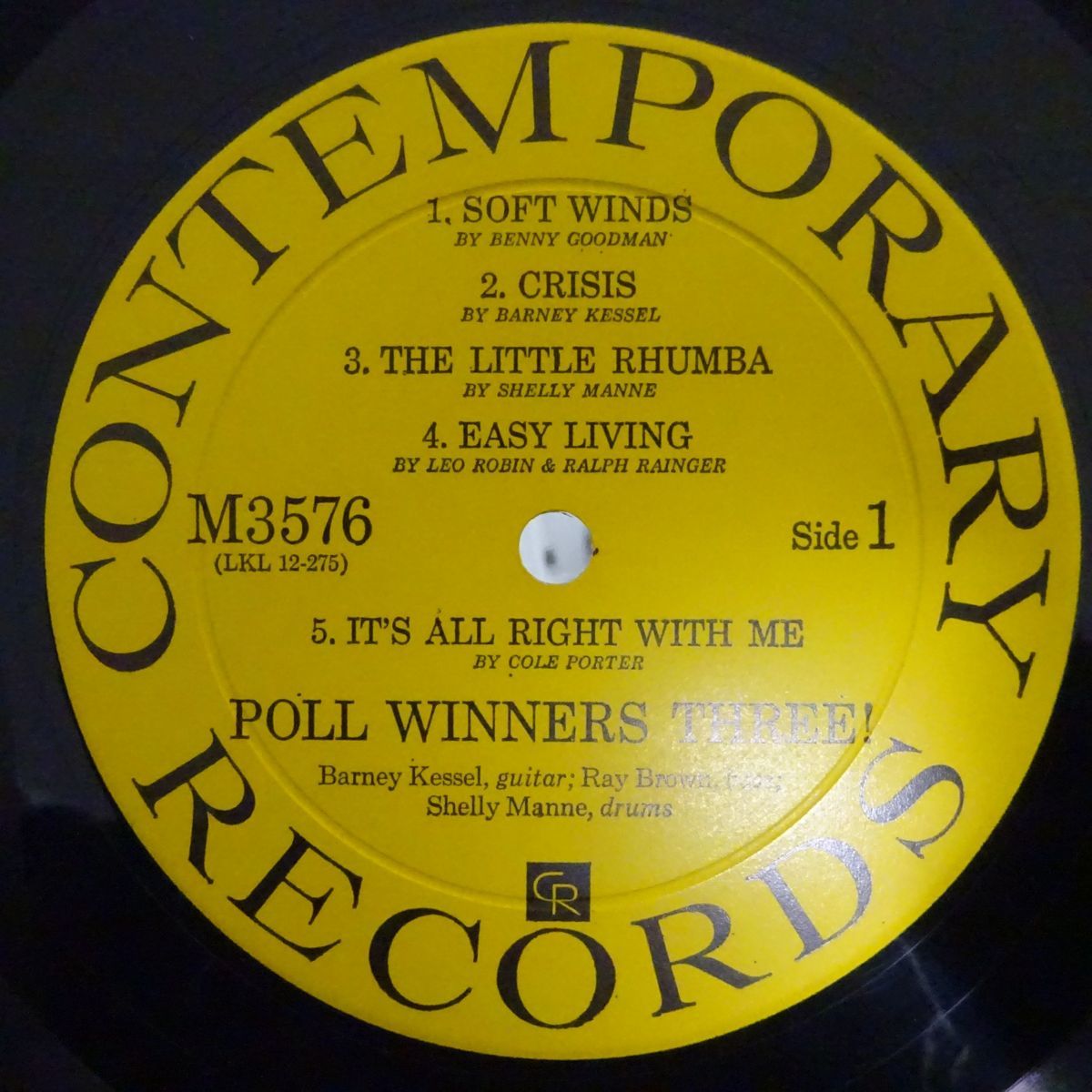 13015006;【US盤/CONTEMPORARY/MONO/深溝】The Poll Winners / Poll