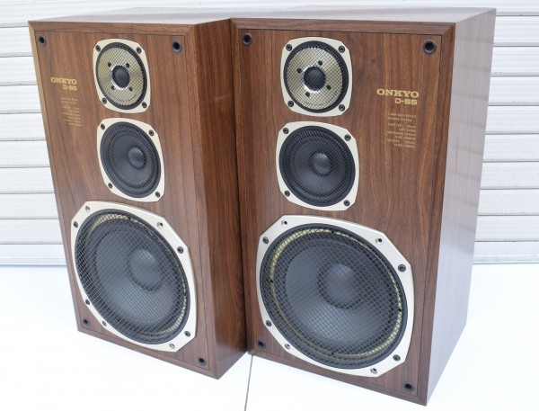 直接引取可 ONKYO オンキョー D-55 3Way スピーカー ペア セット
