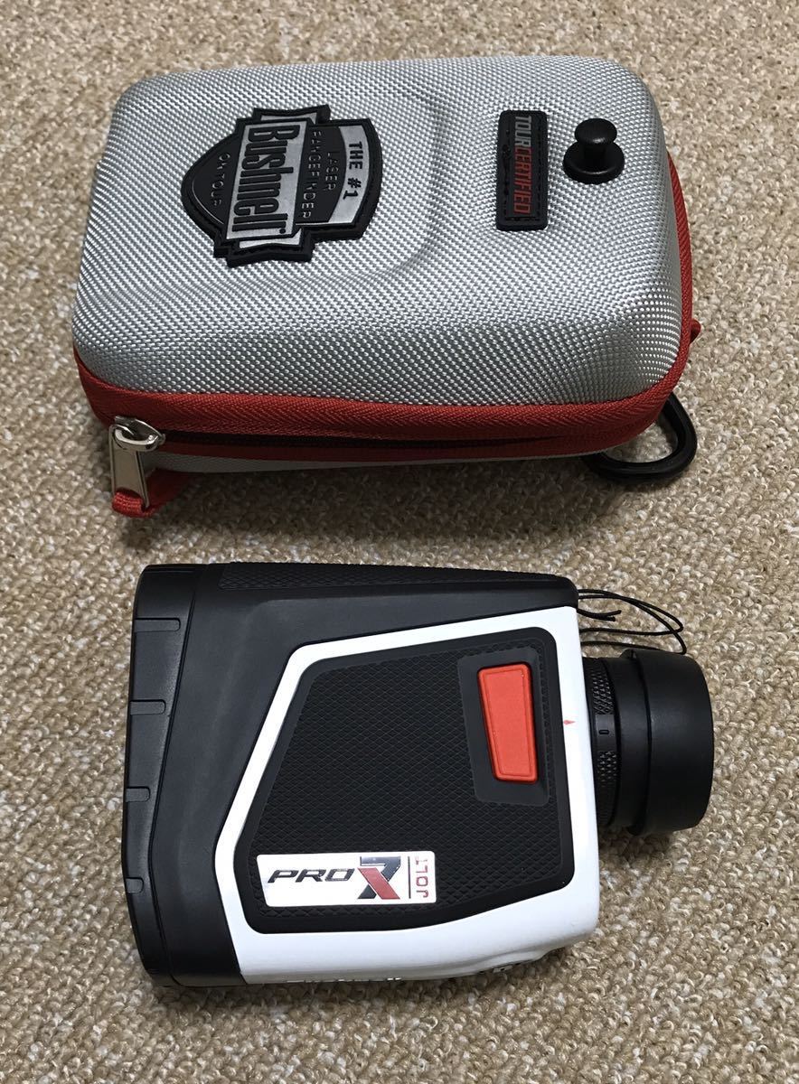Bushnell PRO X7 JOLT ゴルフ用距離計 ケース付き Bushnell PRO X7 JOLT ゴルフ用距離計 ケース付き ブッシュネル