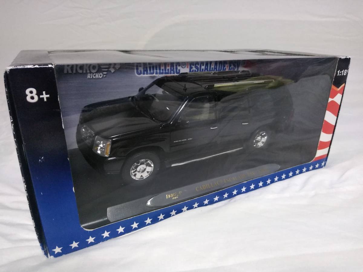 RICKO製 CADILLAC ESCALADE ESV 1/18 キャデラック エスカレード ESV