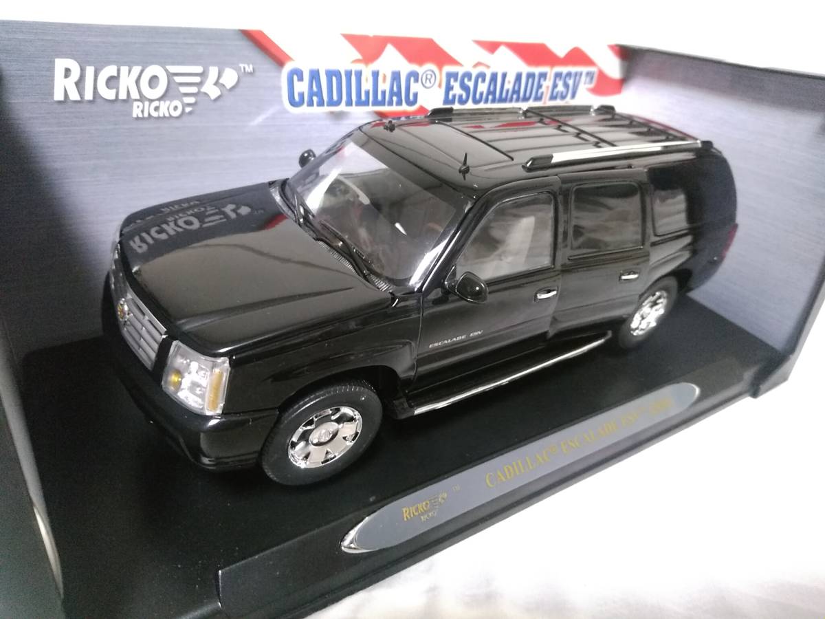 RICKO製 CADILLAC ESCALADE ESV 1/18 キャデラック エスカレード ESV