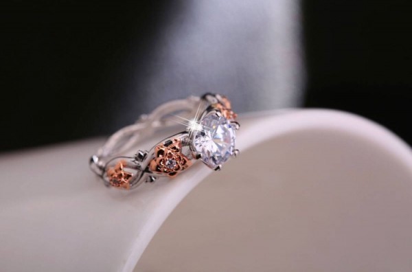 18個☆ダイヤモンドリング　1ct #プラチナ加工＃_5