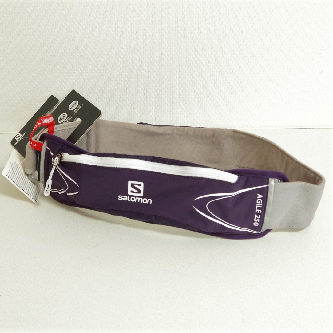 お得，送料無料 参6 050円 SALOMON AGILE 250 BELT SET 濃紫系 ソフトフラスク付 サロモン アジャイル ベルトセット ウエストパック マラソン(ウエストポーチ)｜売買されたオークション情報、yahooの商品情報をアーカ ウエストポーチ