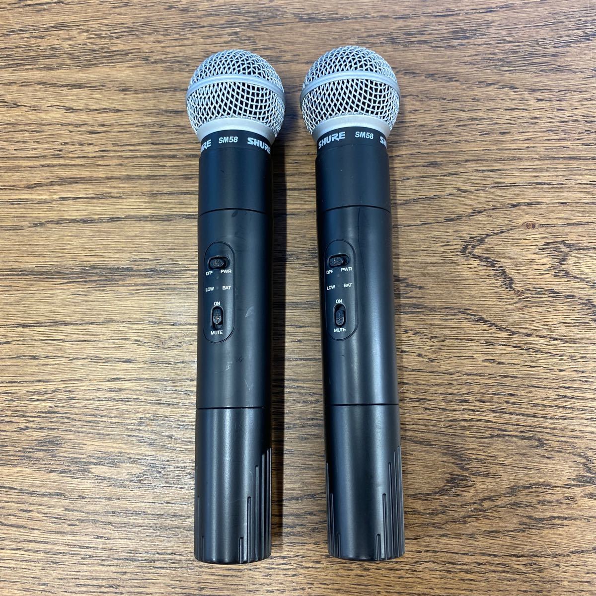 SHURE SM58 ボーカルマイク 2本セット SHURE SM58/2本セット/ボーカルマイク/ダイナミックマイク/ワイヤレス