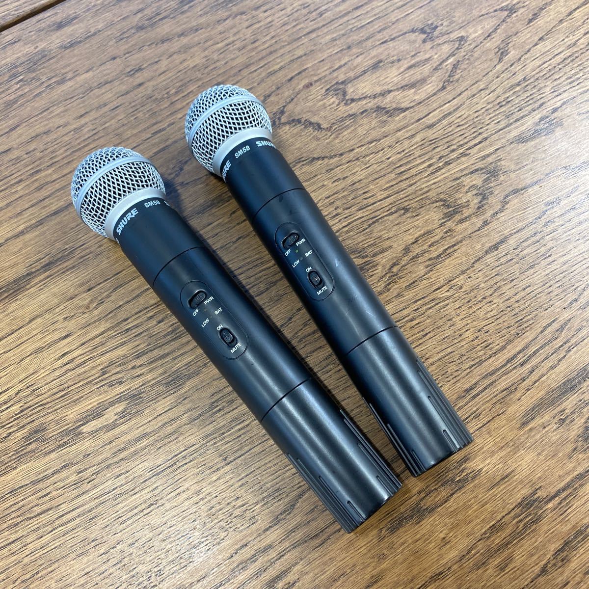 SHURE SM58/2本セット/ボーカルマイク/ダイナミックマイク/ワイヤレス