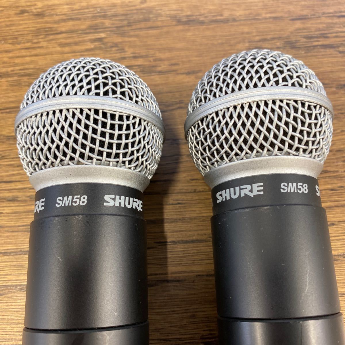 SHURE SM58/2本セット/ボーカルマイク/ダイナミックマイク/ワイヤレス