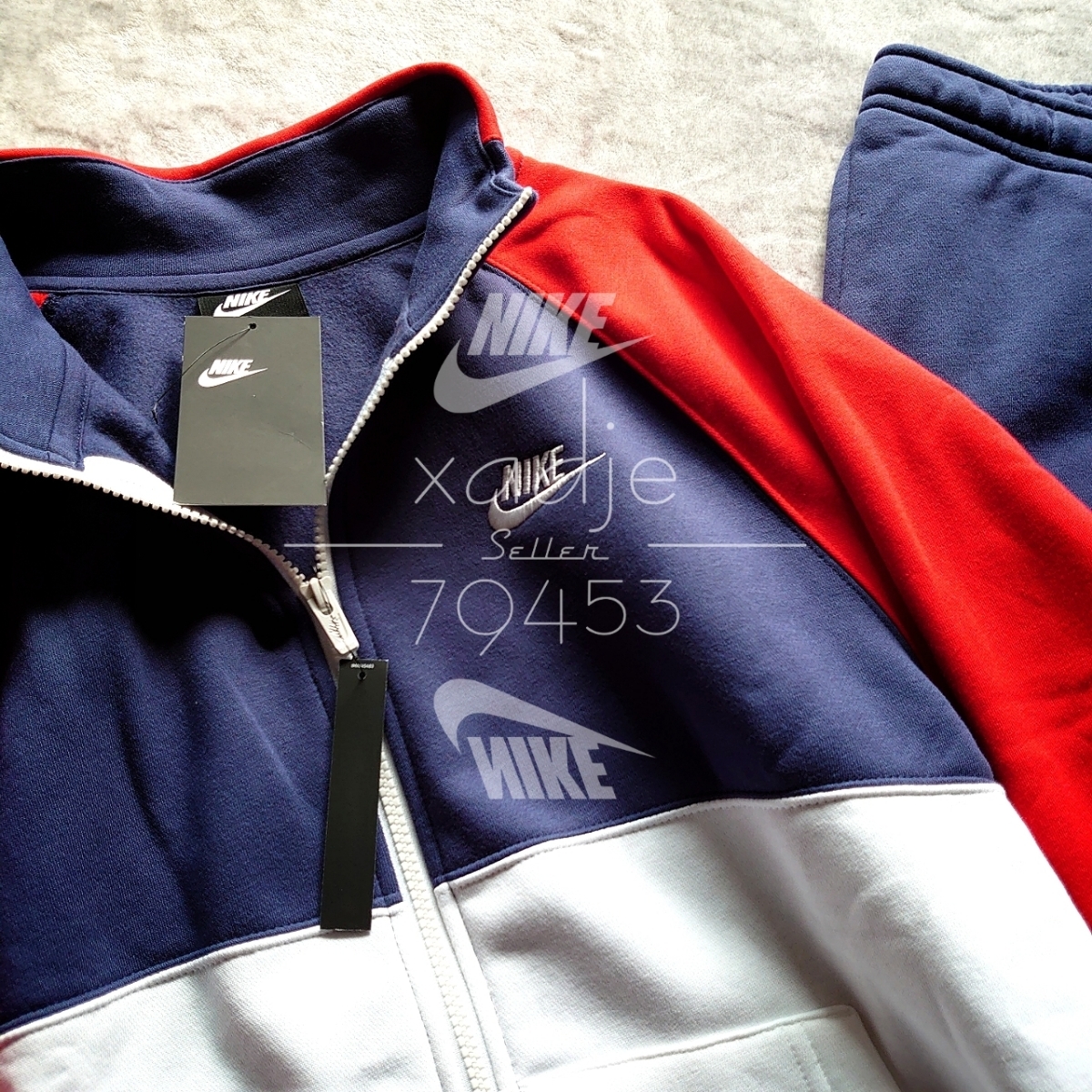 ナイキ NIKE 上下セット 正規品 新品 ジャージ ジャケット セットアップ パンツ ナイロン 上下 [ナイキ] | スポーツウエア メンズ ポリニット