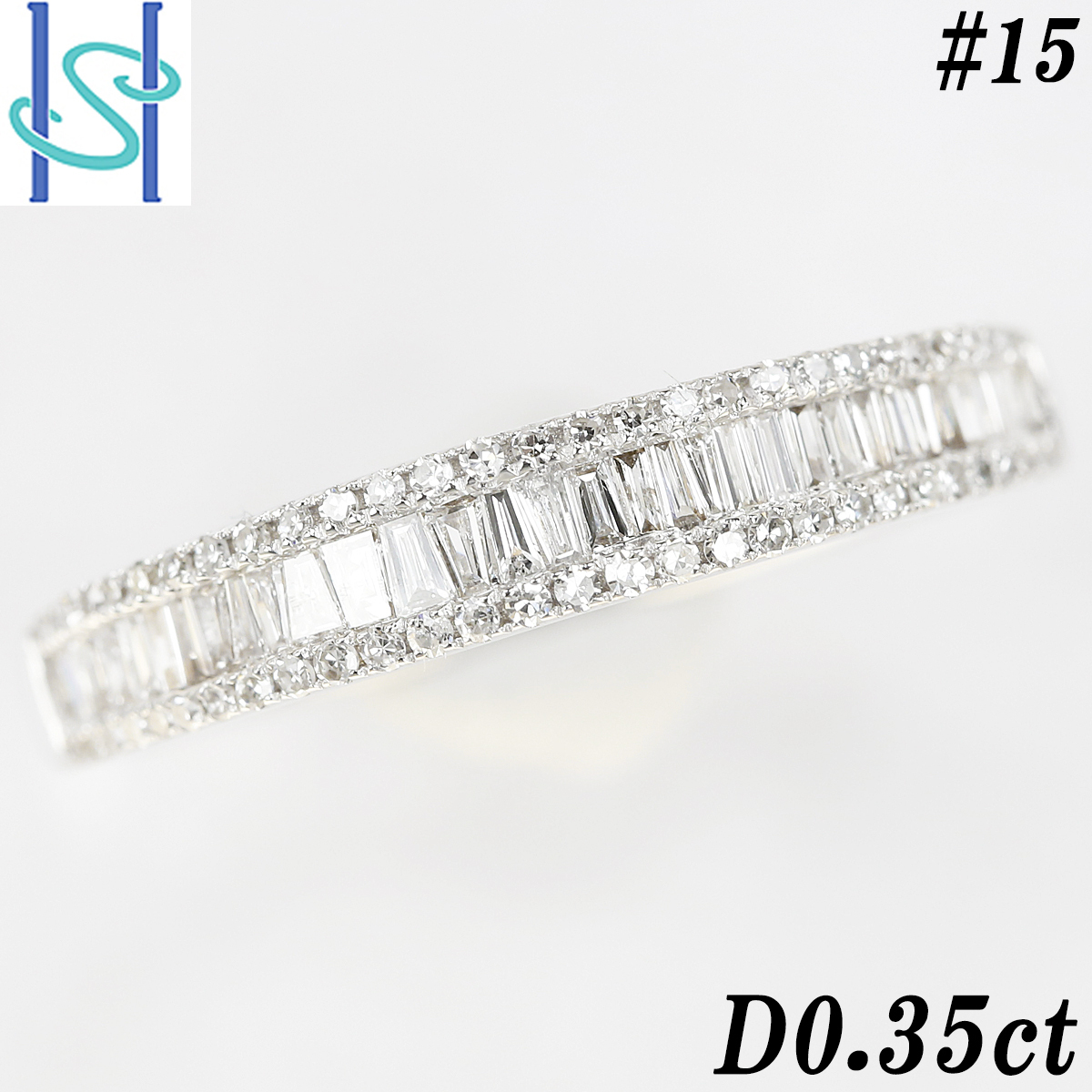 K18 - リング 0.35ct ダイヤ ダイヤモンド Ponte Vecchio 指輪 18金 