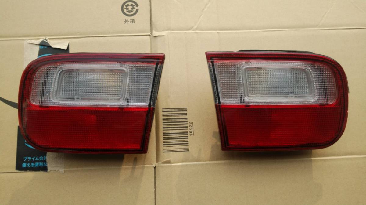 EG EJ シビック フェリオ クーペ ハーフクリア 紅白 テールランプ EG 