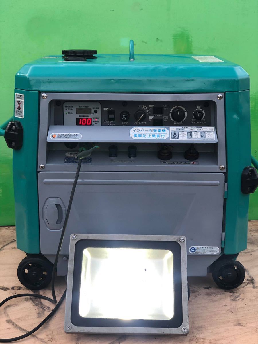 最新作，定番人気 Denyo 溶接機 発電機 GAW-185es ―977h(インバーター発電機)｜売買されたオークション情報、yahooの商品情報をアーカイブ公開 - オークファン インバーター発電機