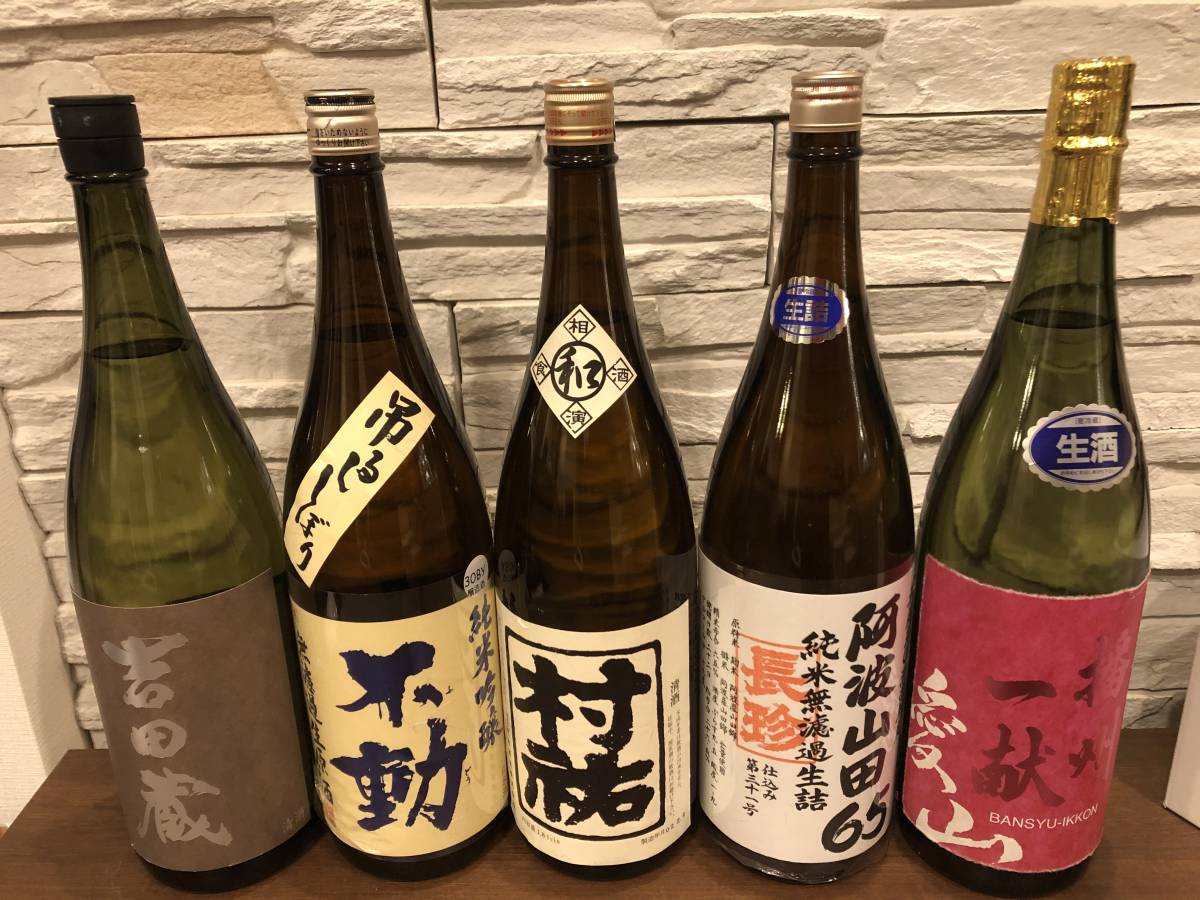 日本酒　一升瓶　6本セット　限定品もあり 1 売切り1円スタート！大人気 日本酒6本セット 冷蔵庫保管品 | QUASAR