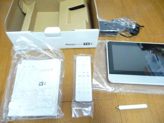 美品】ソフトバンク PhotoVision TV2 401si 録画機能付き フルセグ 全