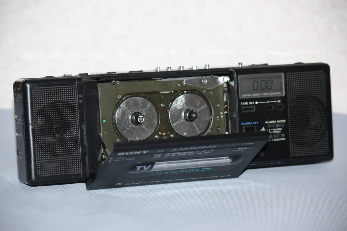 SONYの古いステレオカセットレコーダーWA-88「要修理品」 SONYの古いステレオカセットレコーダーWA-88「要修理品」