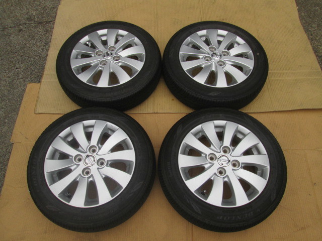 日産 純正 タイヤ付きアルミホイール 4本 155/65R14 14インチ タイヤ
