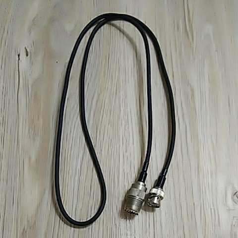 MJ-BNCP 同軸ケーブル 2D-LFV-S 約100cm MメスとBNCオス 中継ケーブル_1