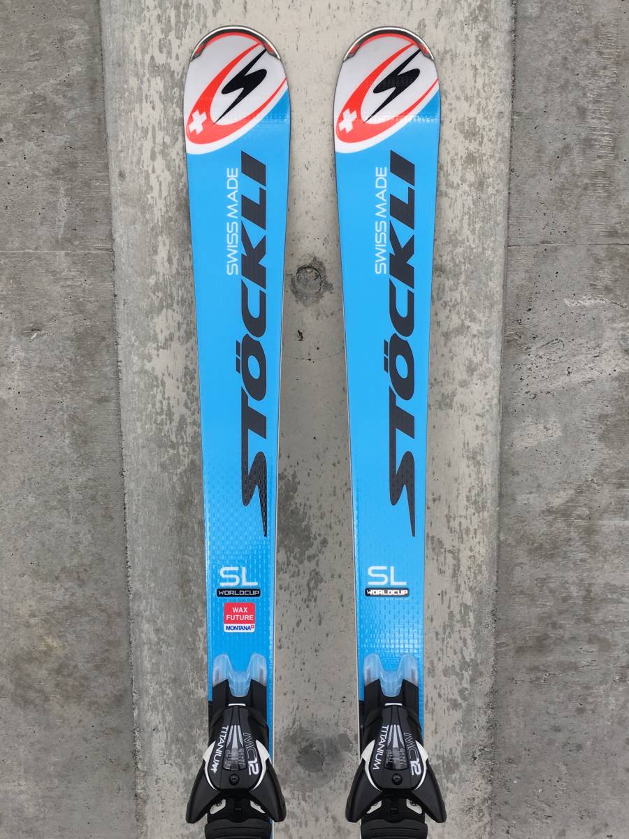 SL Stockli Laser Skis 165cm Bindings Used - Demo w Powder7 Ski 0