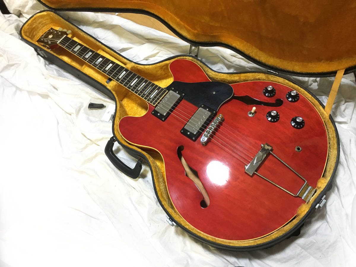 ES-335TD 70年代 GIBSON セミアコ 群馬県太田市より、Gibson セミアコ 