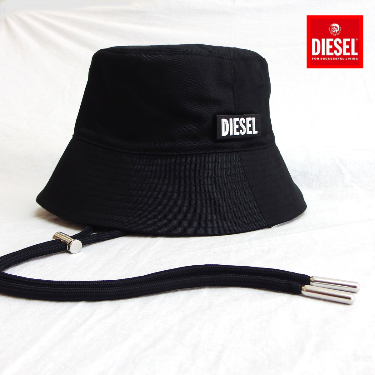 爆買い，人気 CEFIS 黒 DIESELディーゼル バケットハット サイズ03 内径57㎝ 1.0万 タグ付き正規品 匿名配送(男性用)｜売買されたオークション情報、yahooの商品情報をアーカイブ公開 - オークファン 男性用